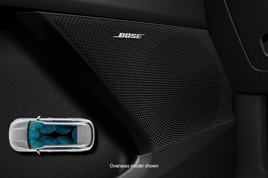 So much tech. So easy to use BOSE® advanced sound system